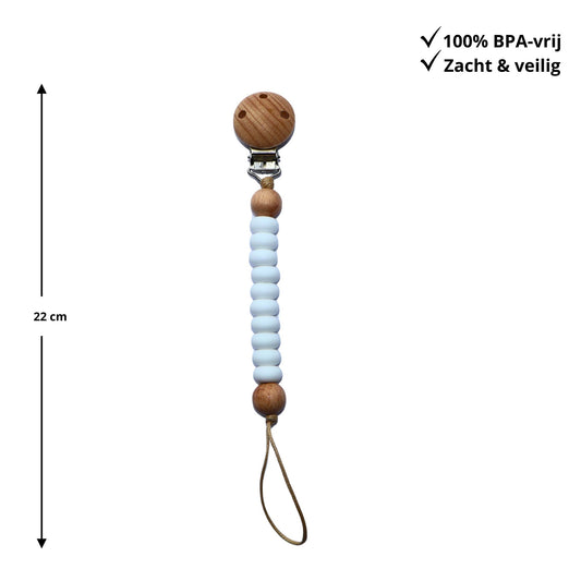 Zibbi Nordic Speenkoord Blush Ivory