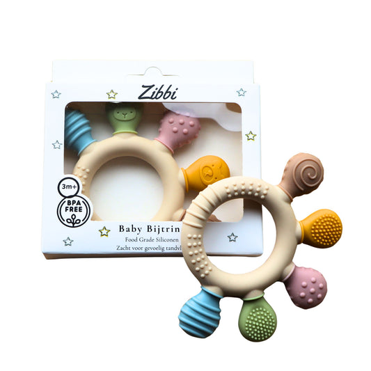 Zibbi Happy Teether Bijtring