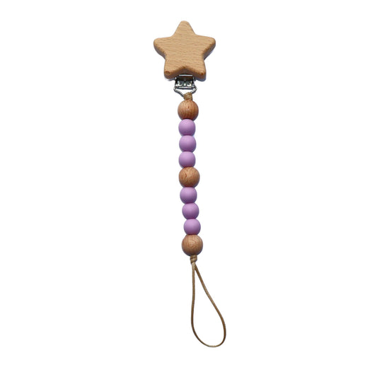 Zibbi Star Speenkoord Blush Purple
