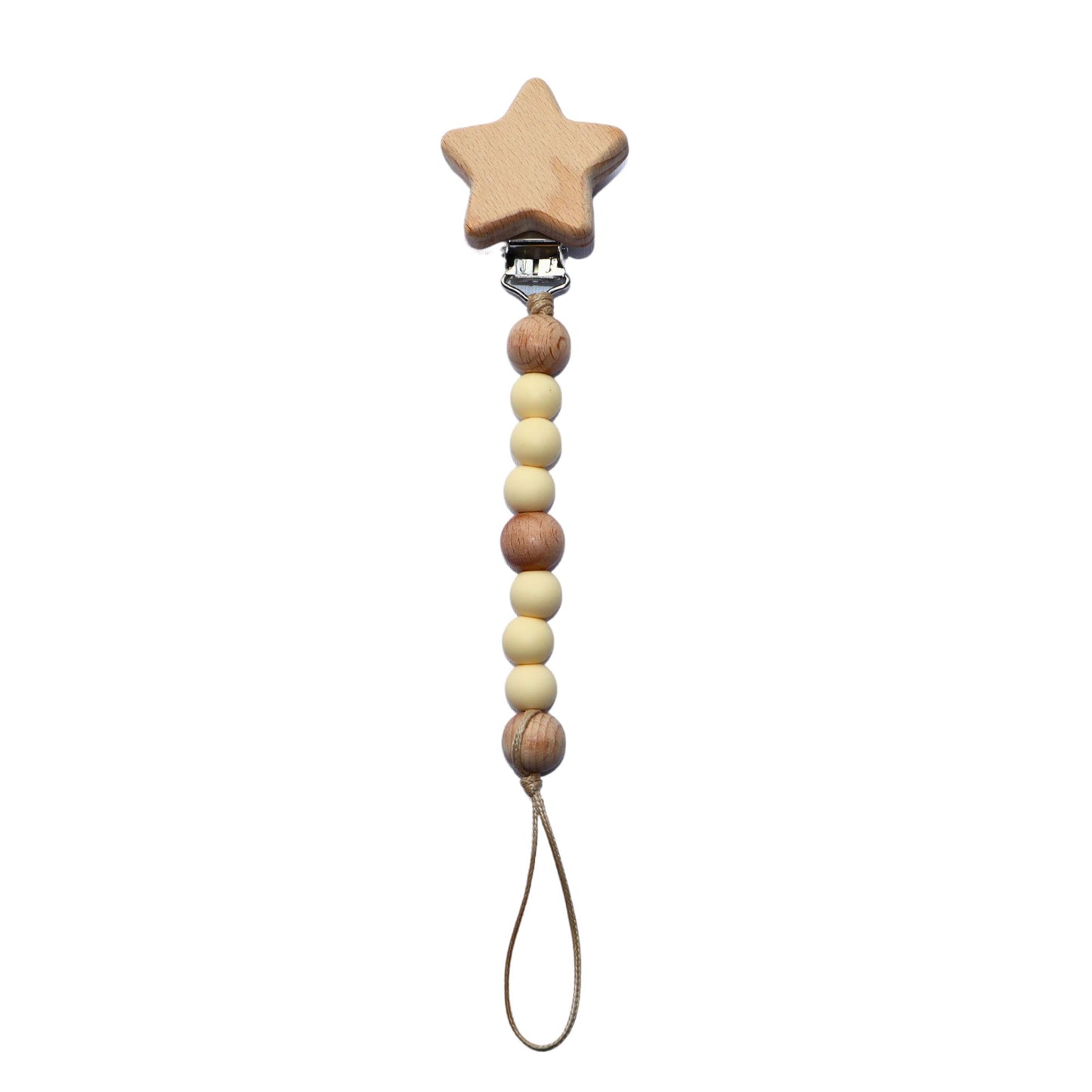 Zibbi Star Speenkoord Midnight Soft Beige